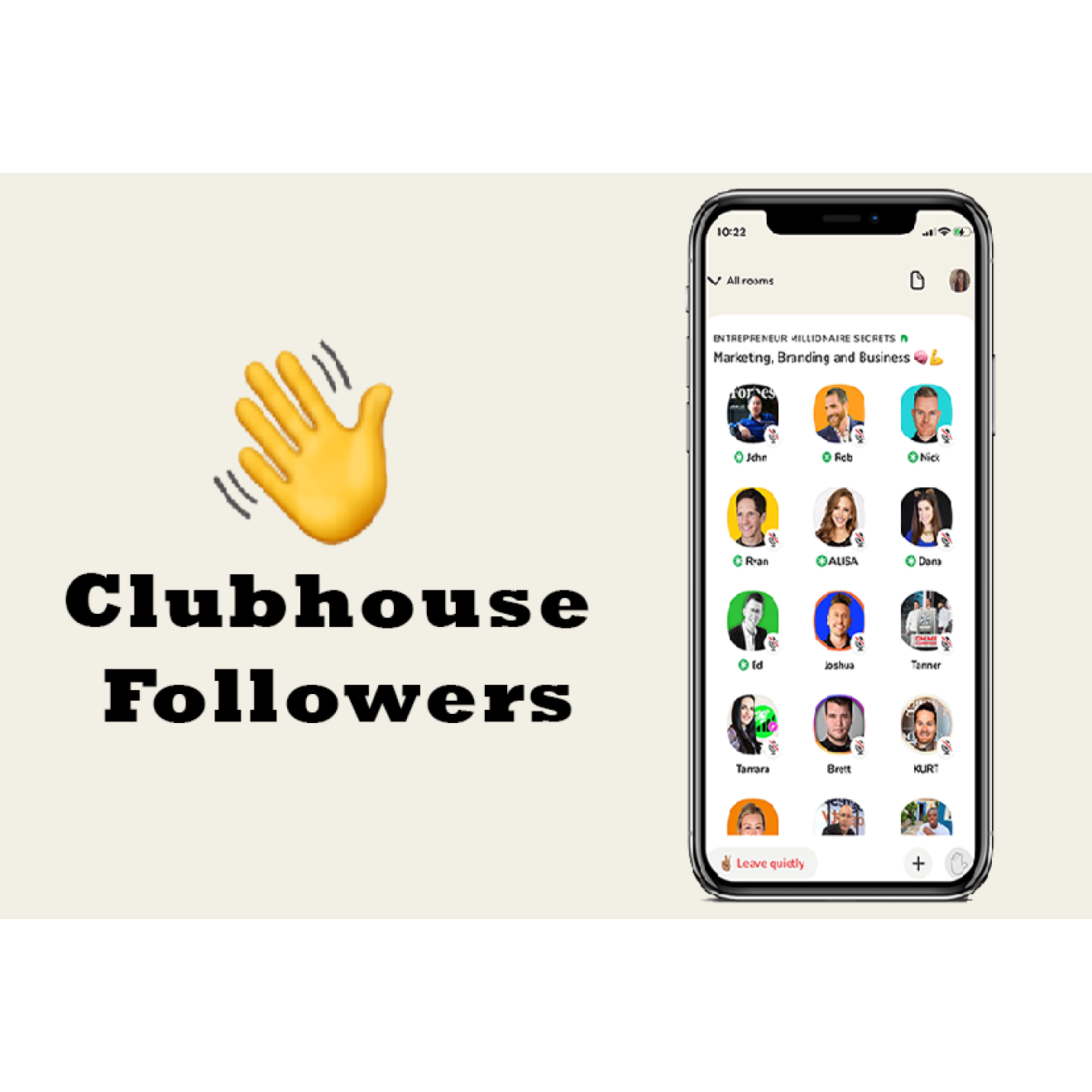 750 Clubhouse Followers kaufen