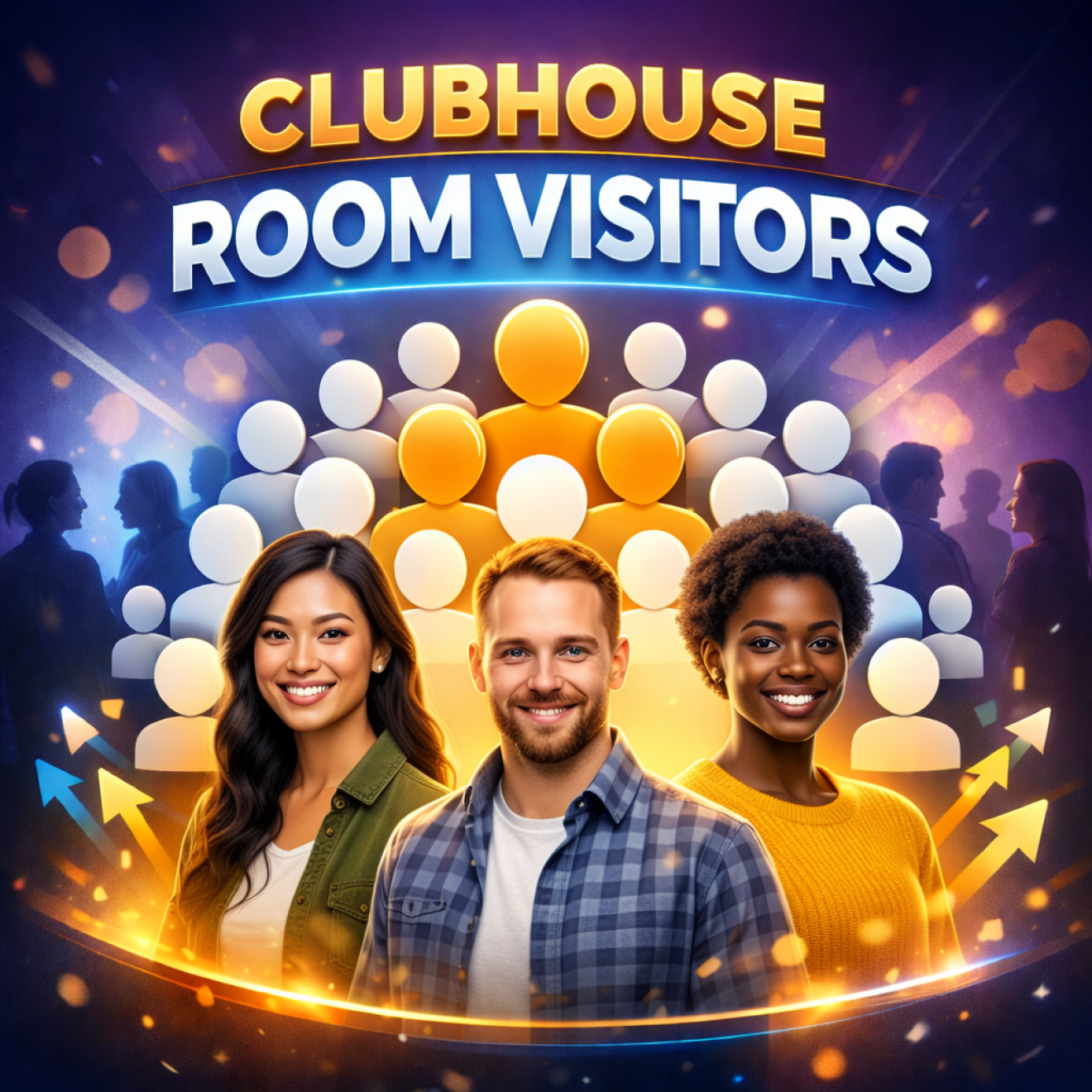 1000 Clubhouse Room Visitors kaufen