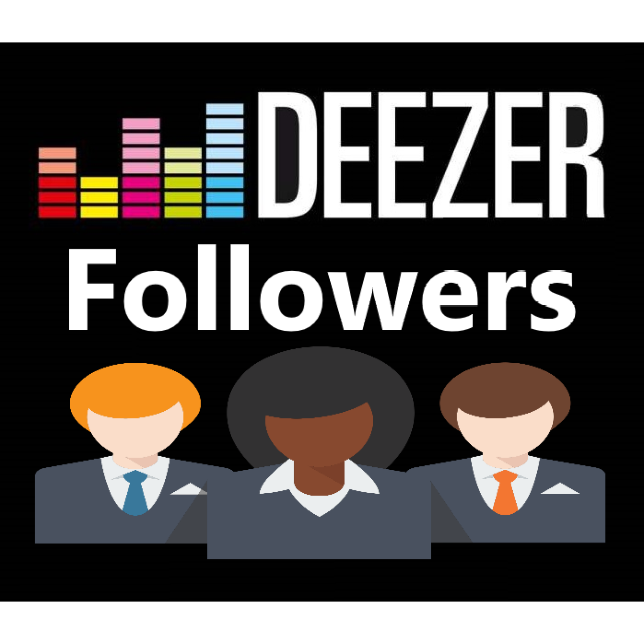 3000 Deezer Followers / Abonnenten für Dich
