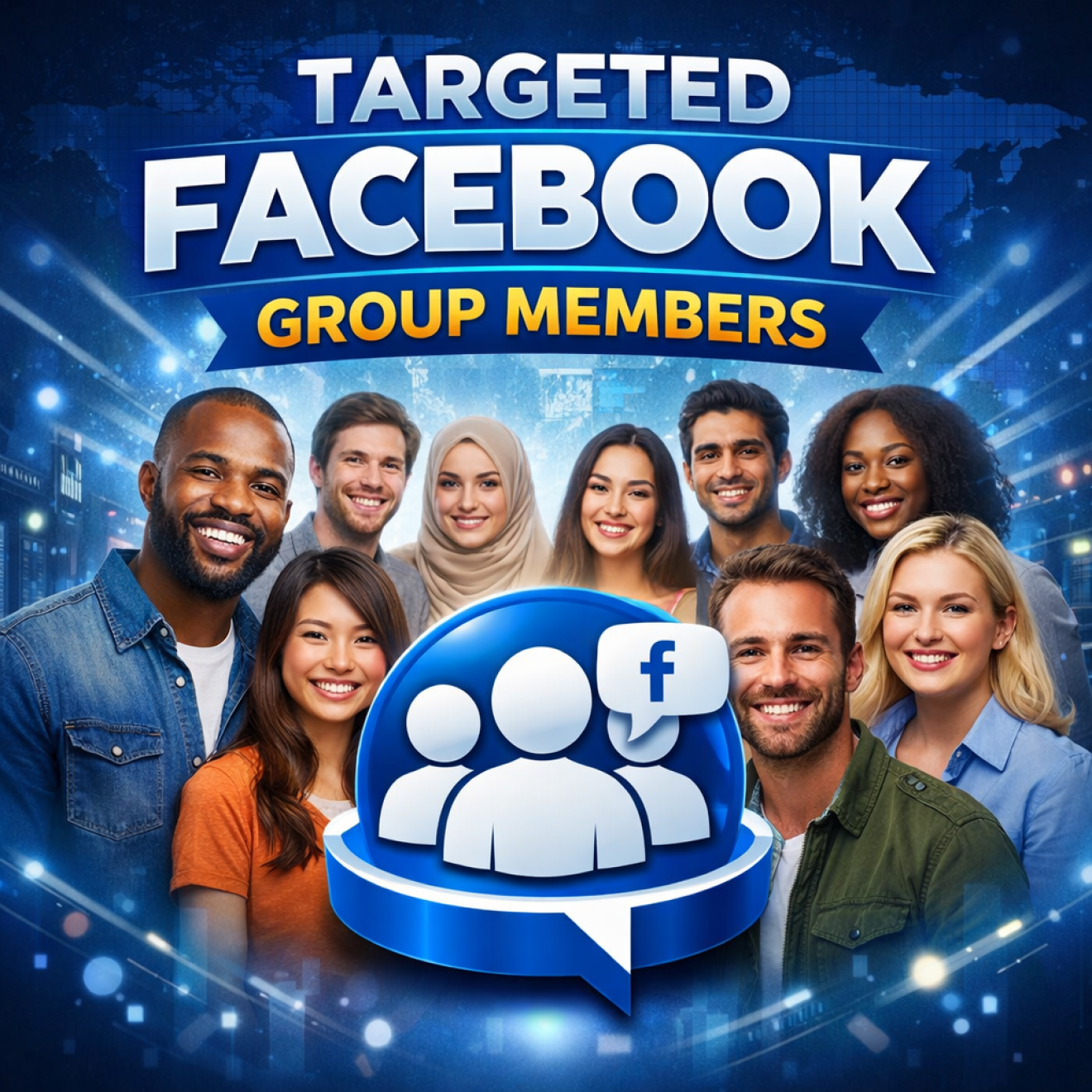 Buy 1500 Targeted Facebook Group Members