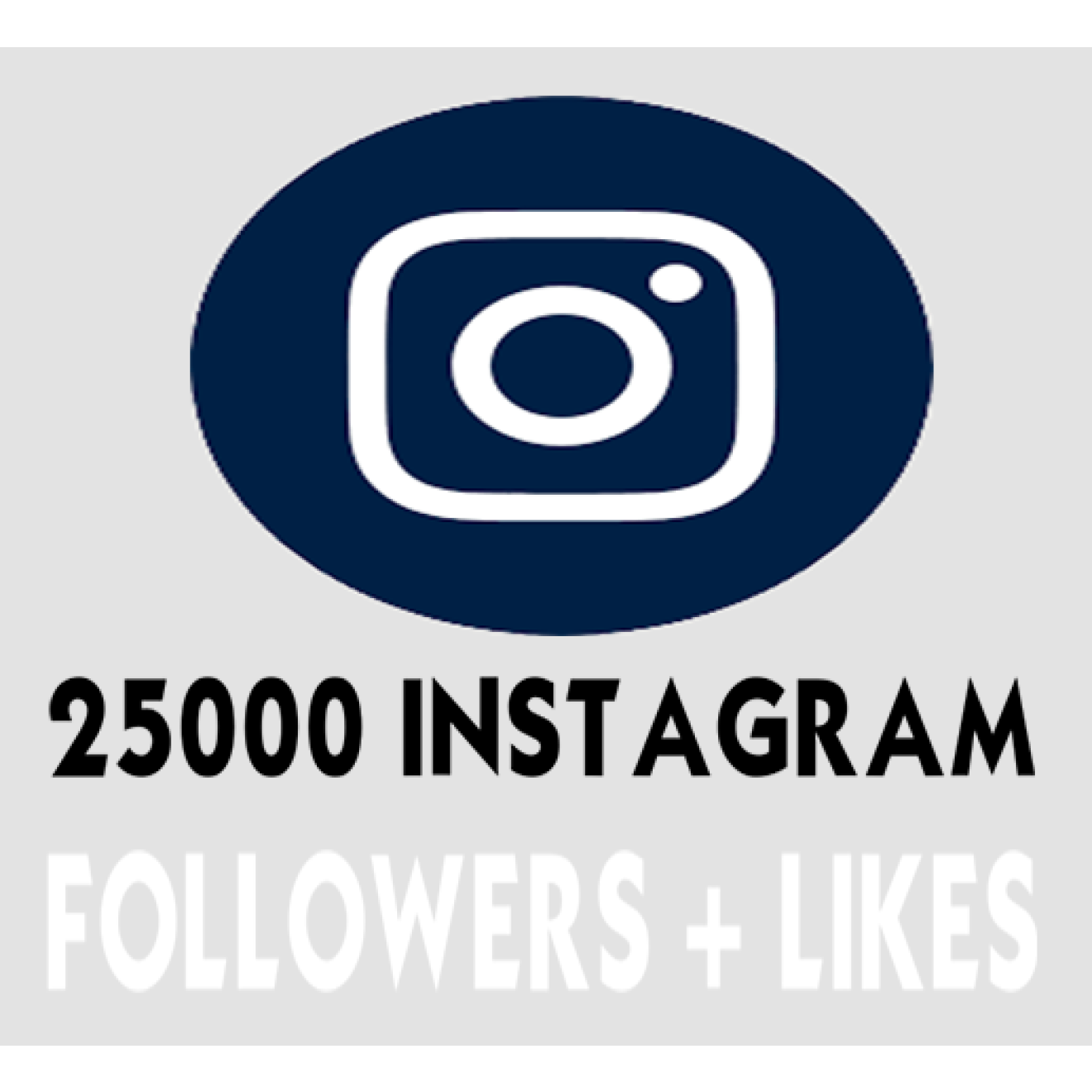 25000+25000 Instagram Followers und Likes für Dich