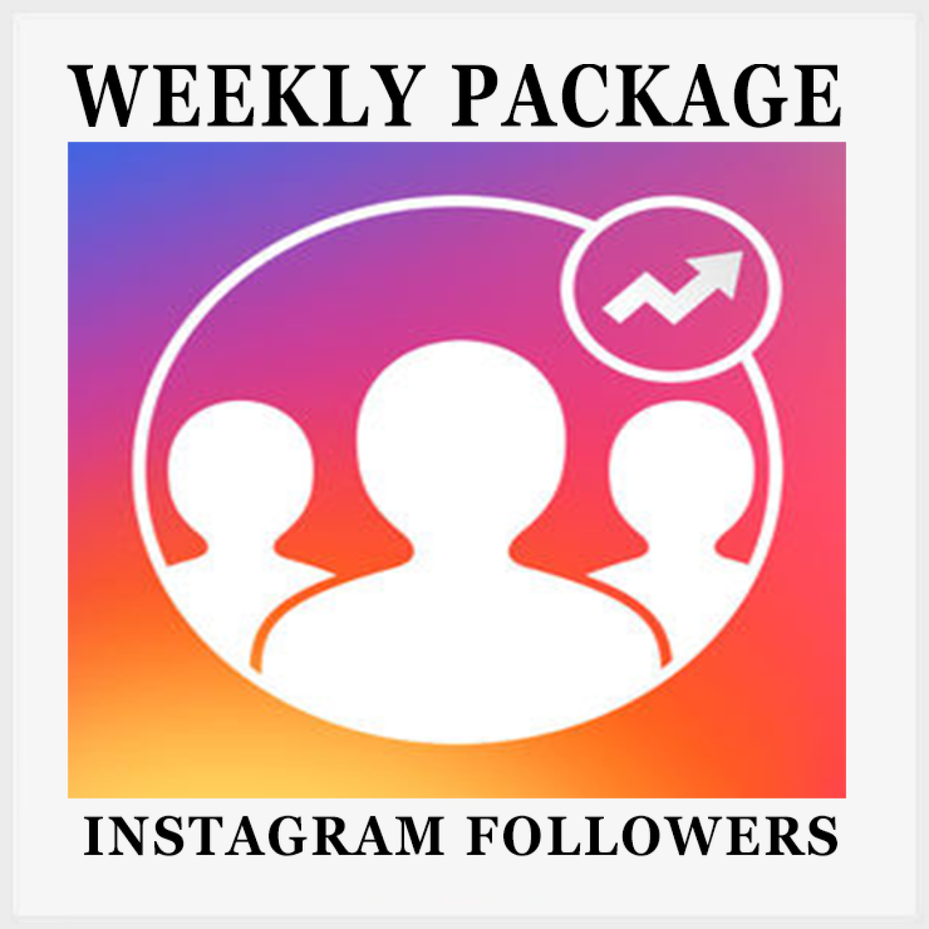 Buy 7500 Instagram Followers Weekly Package Bronze (7 days)