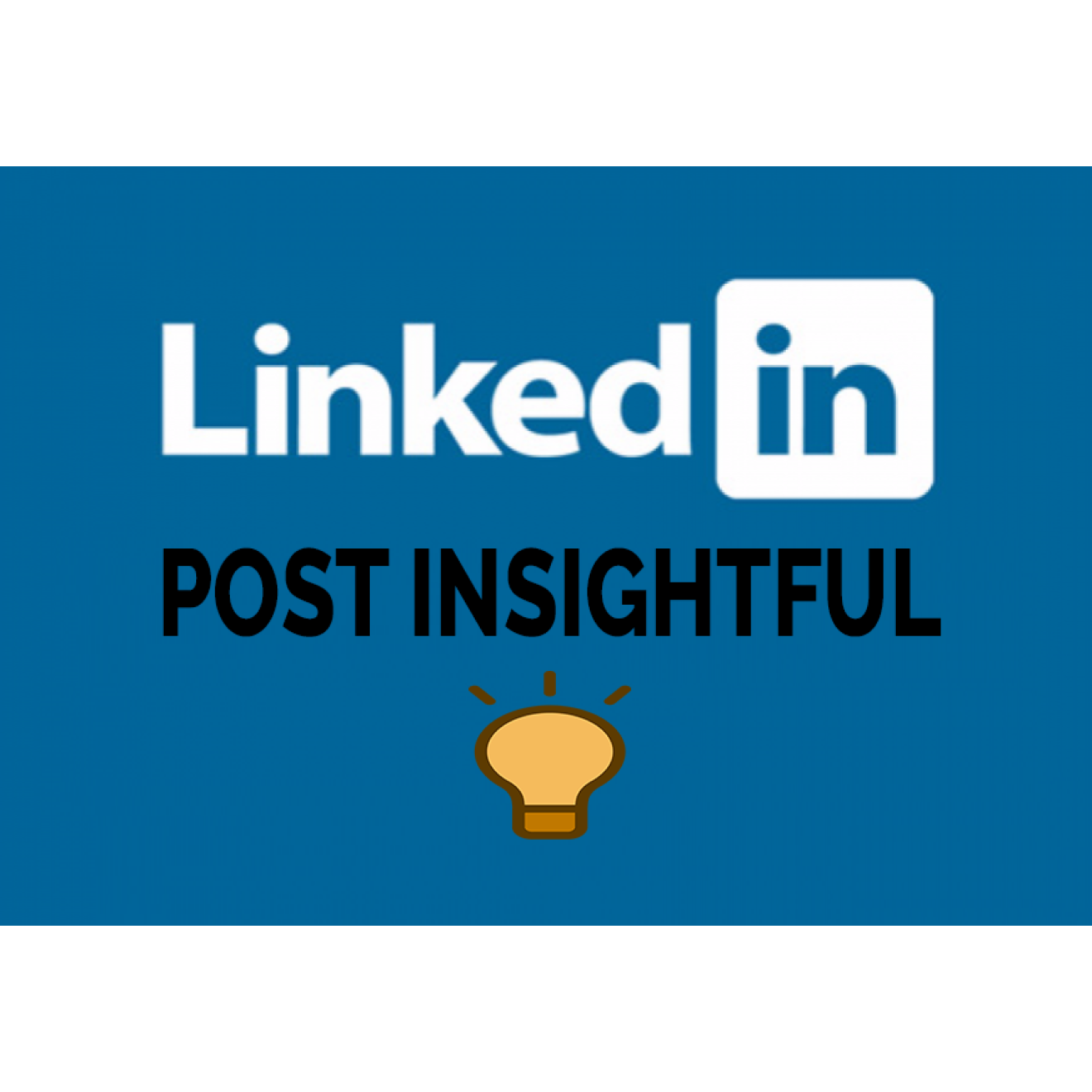 100 LinkedIn Insightful / Aufschlussreich für Dich