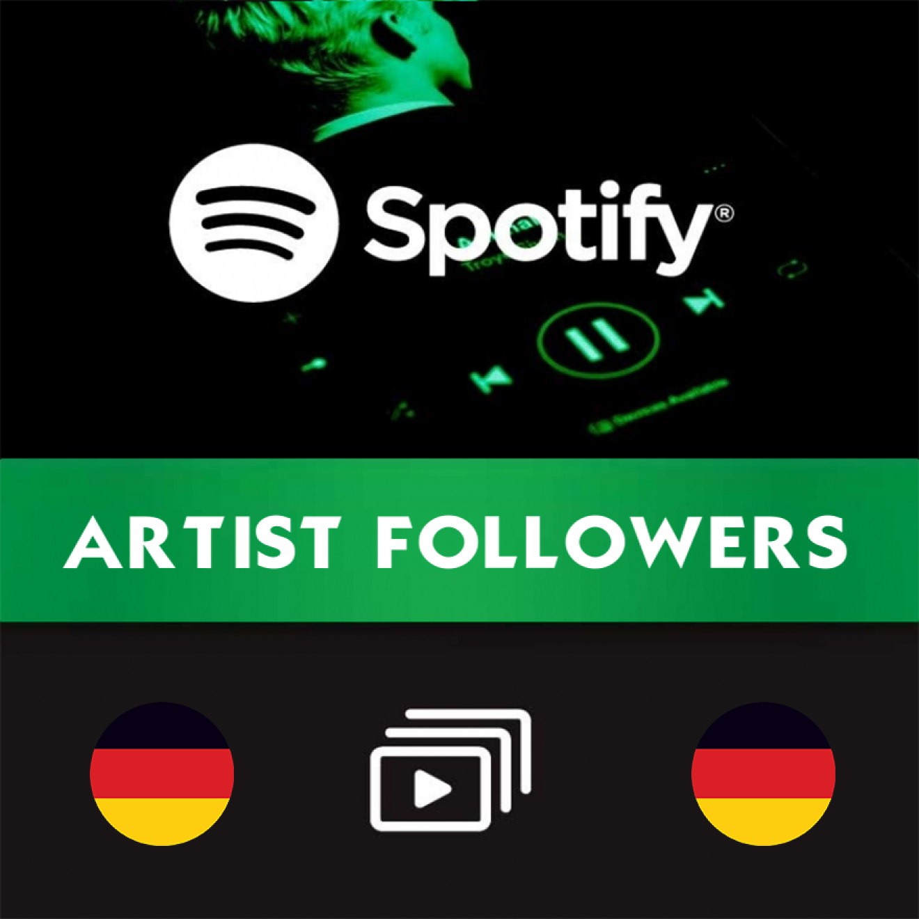 400 Deutsche Spotify Artist Followers / Abonnenten für Dich
