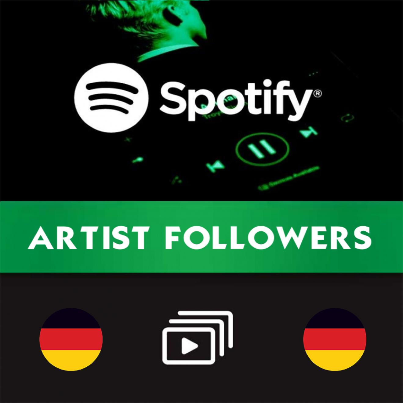 500 Deutsche Spotify Artist Followers kaufen