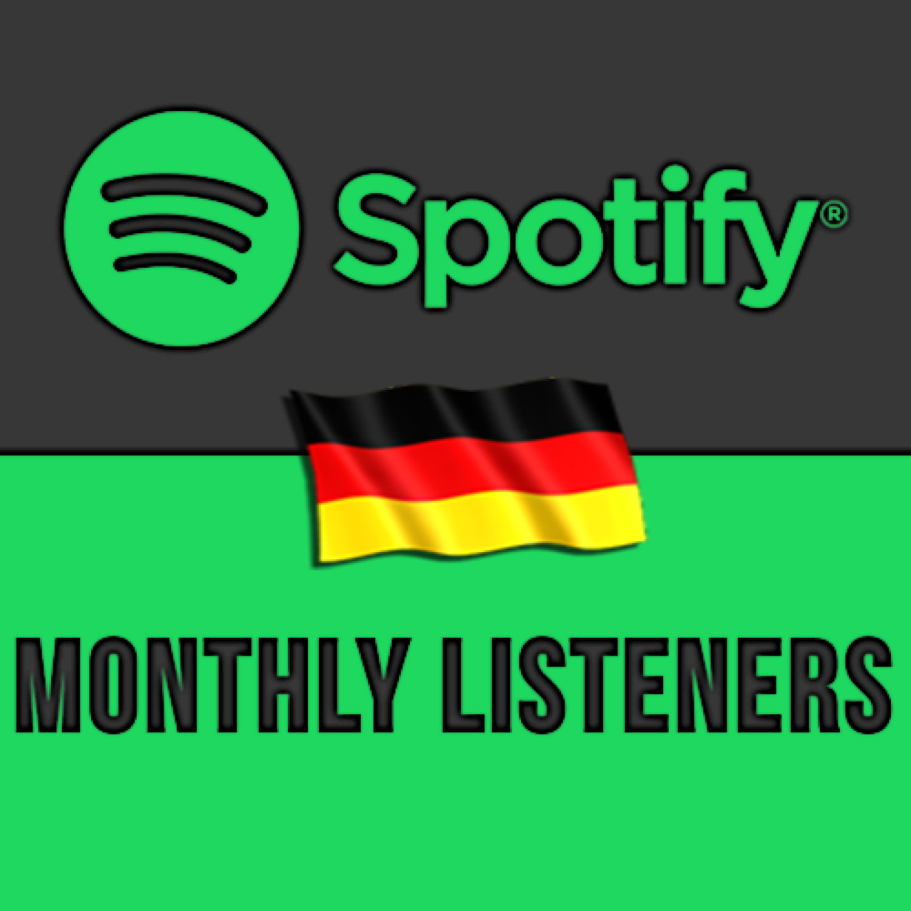 10000 Deutsche Spotify Monthly Listeners / Monatszuhörer für Dich