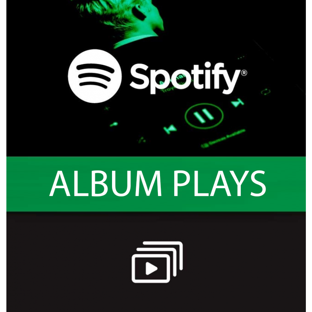 1000 Spotify Album Plays / Abspielen für Dich