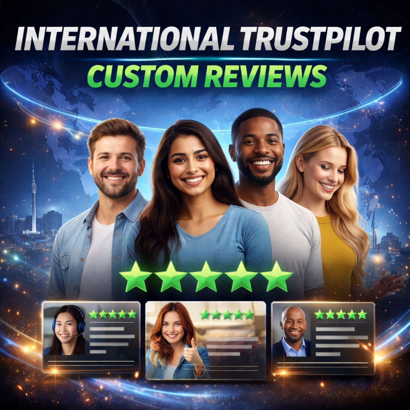 10 TrustPilot Custom Reviews kaufen