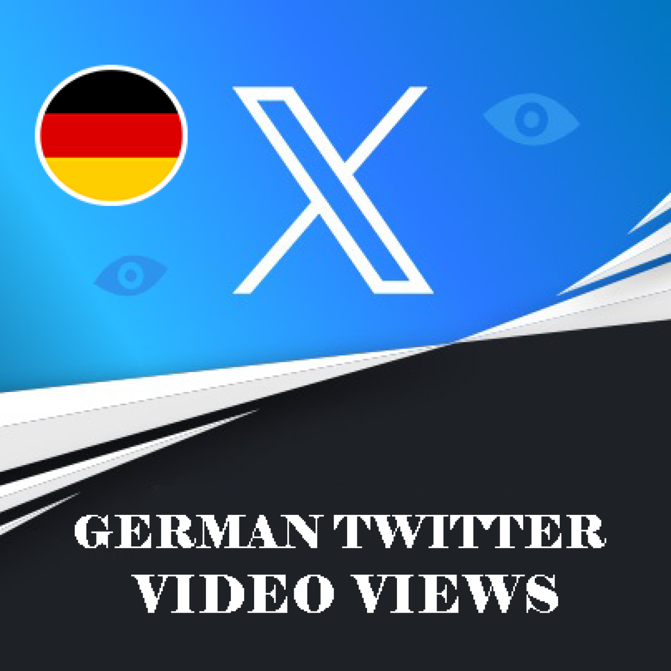 2000 Deutsche Twitter Video Views kaufen