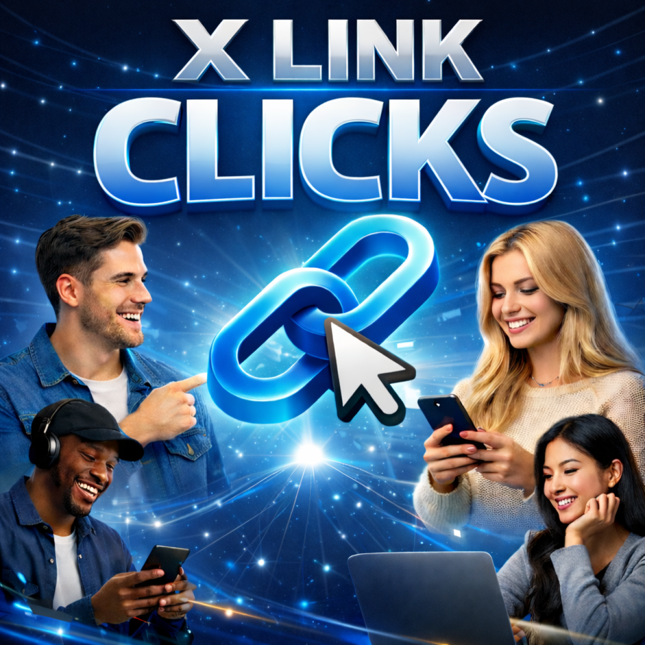500000 X Link Klicks kaufen