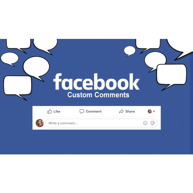 50 Facebook Benutzerdefinierte Kommentare kaufen