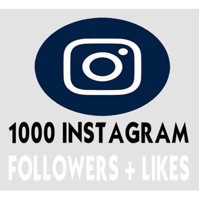 1000+1000 Instagram Followers und likes kaufen