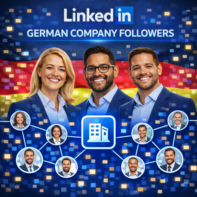 Buy 25 German LinkedIn Company Followers