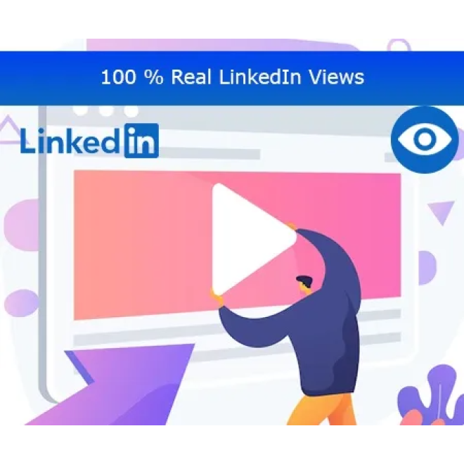 Buy 4000 LinkedIn Photo/Video/Post Views