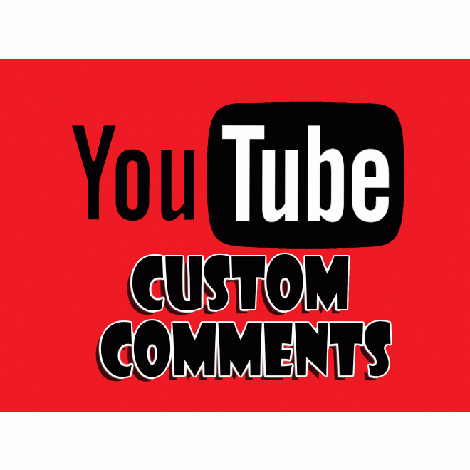 Buy 10 YouTube Custom Comments