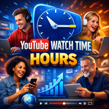 4000 YouTube Watch Time Hours / Wiedergabe Stunden kaufen für Dich