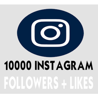 10000+10000 Instagram Abonnenten und Gefällt mir Angaben für Dich