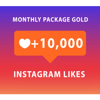 10000 Instagram Gefällt mir Angaben Monatspaket Gold (30 Tage)