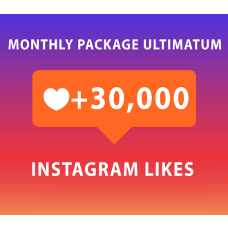 30000 Instagram Likes Monthly Package Ultimatum (30 days)