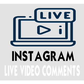 750 Instagram Live Video Comments for you