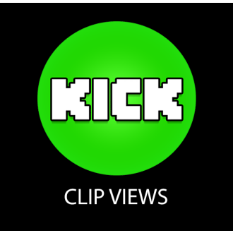 500 Kick Clip Views for you