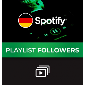 2000 German Spotify Playlist Followers for you