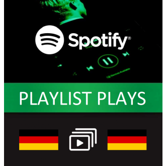 3000 German Spotify Playlist Plays for you