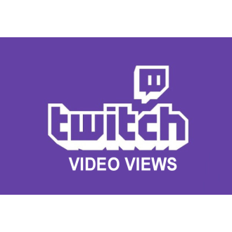 2000 Twitch Video Views for you
